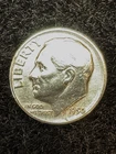 1950 D Roosevelt Dime 90% Silver Fine