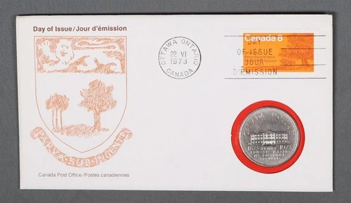 MayfairStamps Canada FDC 1973 Prince Edward Island Coin First Day Cover aax_3890