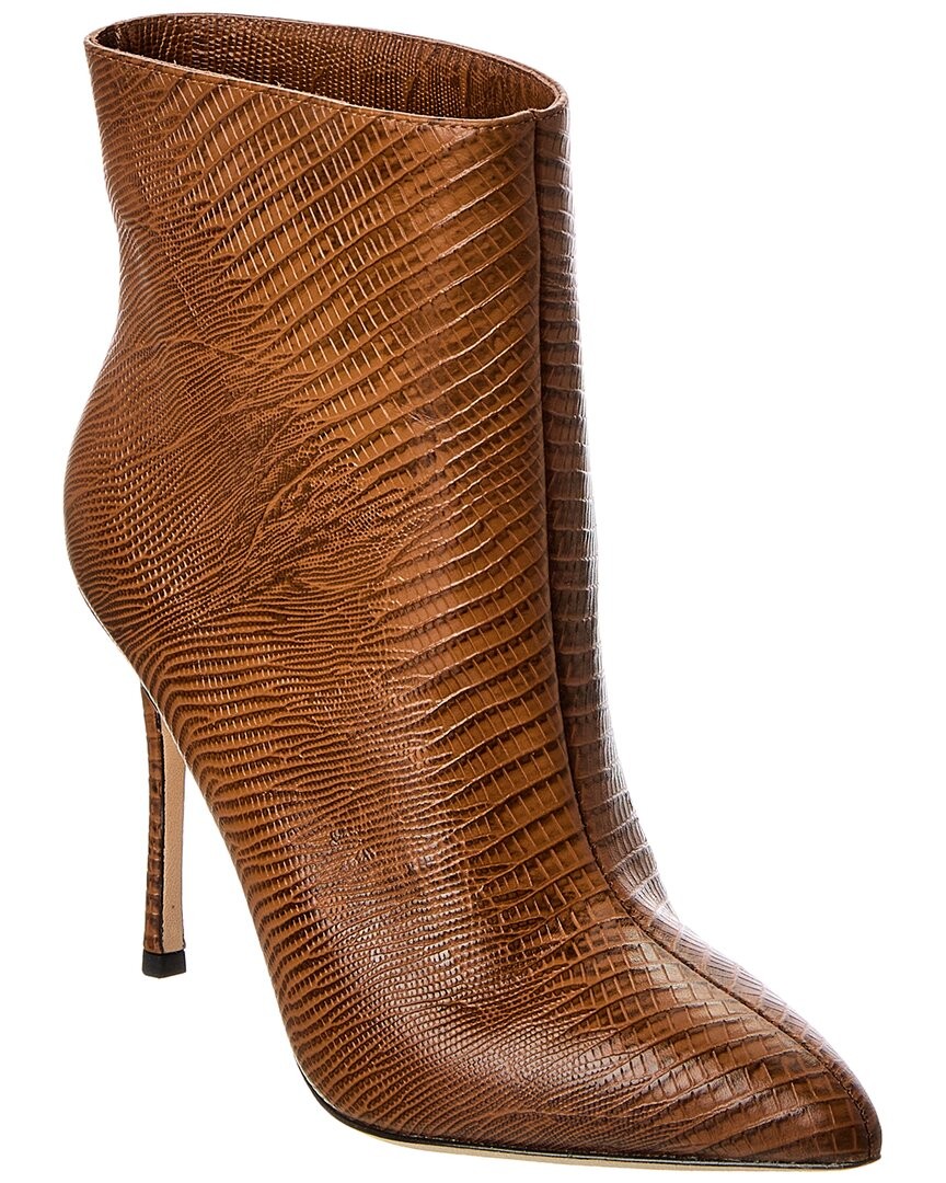 L'agence Mariette Leather Bootie Women's Tan 36