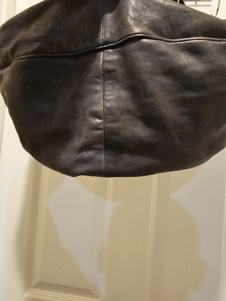 Bolso de Hombro Marc Jacobs Azul Marino Hobo Metal Pájaro Grande Foto 3 de 4