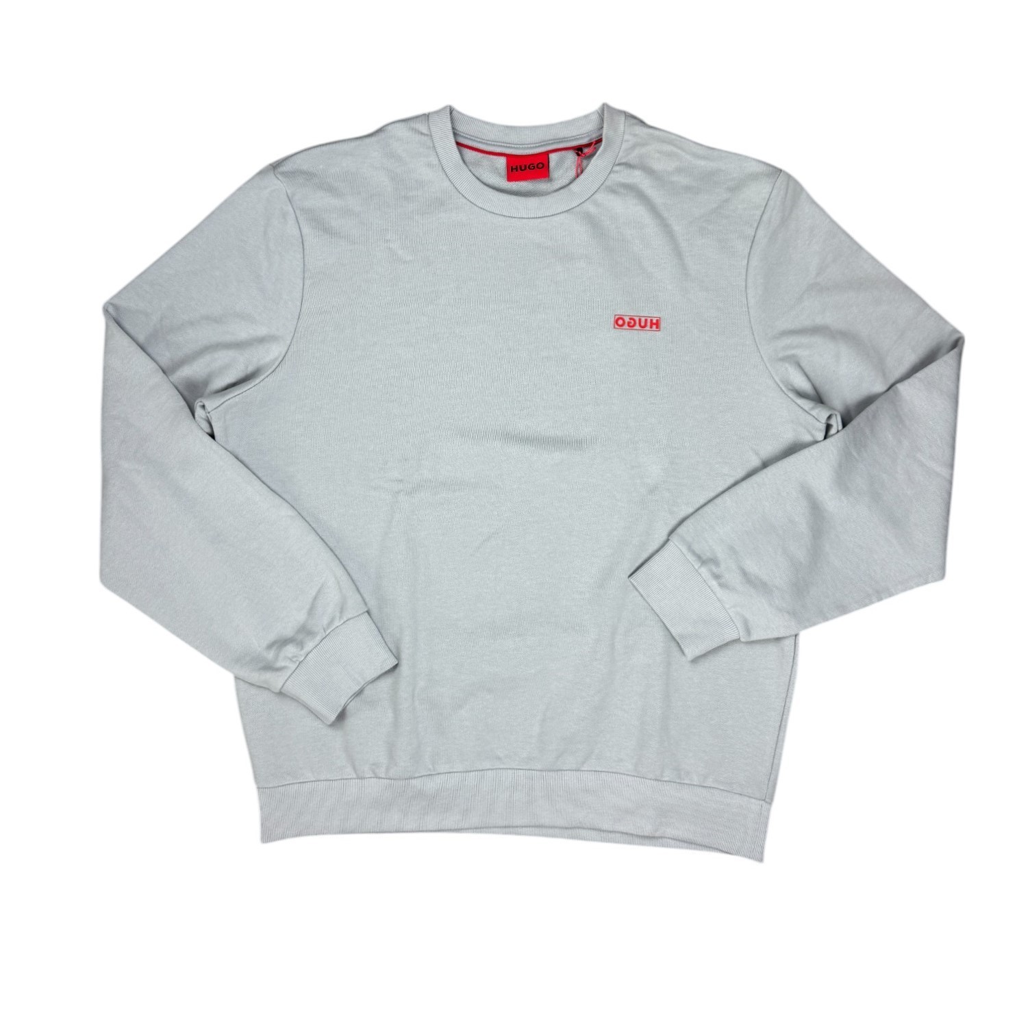 Mens HUGO Tracksuit Set 2 Piece Grey Sweatshirt & Bottoms - Drick & Doak XXL image 2