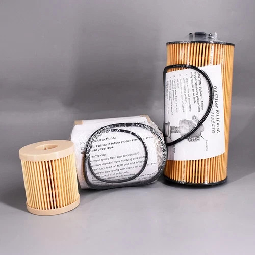 New Motorcraft Ford F Series Powerstroke 6.0L Turbo Diesel 1 Fuel + Oil Filter