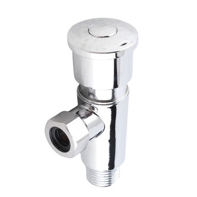 G1/2 Zinc Alloy Flush Valve Hand Push Type For Toilet Tank Parts Replacement BAK
