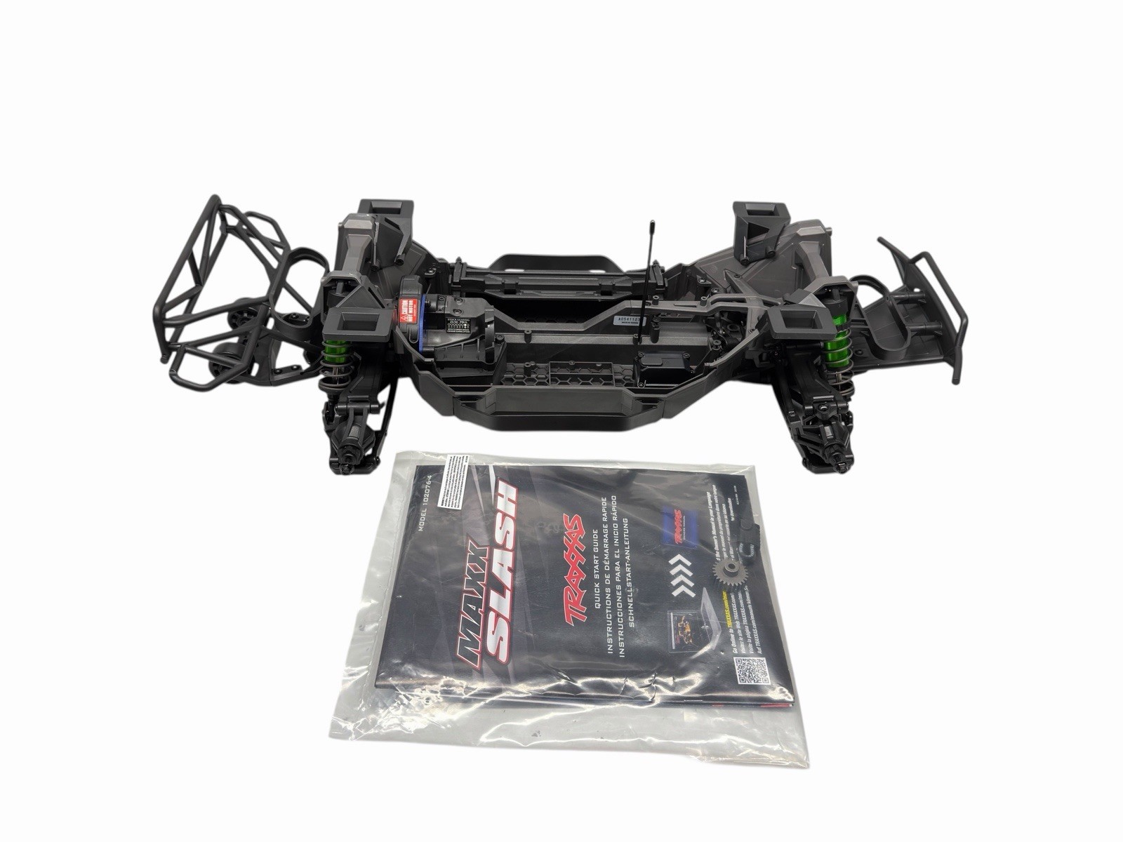 New Traxxas Maxx Slash 6S Short Course 4WD 1/8 Scale Slider/Roller Green #17644