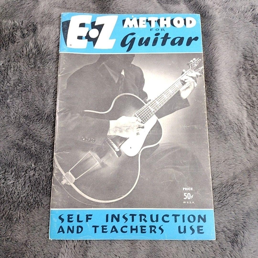 E-Z Method For Guitar Self Instruction Teachers Use Wm J Smith 1962 Pamphlet