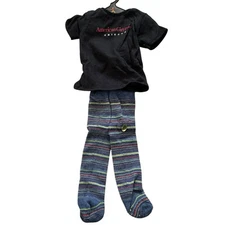 American Girl Chicago Doll Meet Tights Leggings And Top Just Like You Truly Me