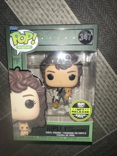 Funko Pop! Digital - Alien - Ripley With Flamethrower #347 - Movies - Horror