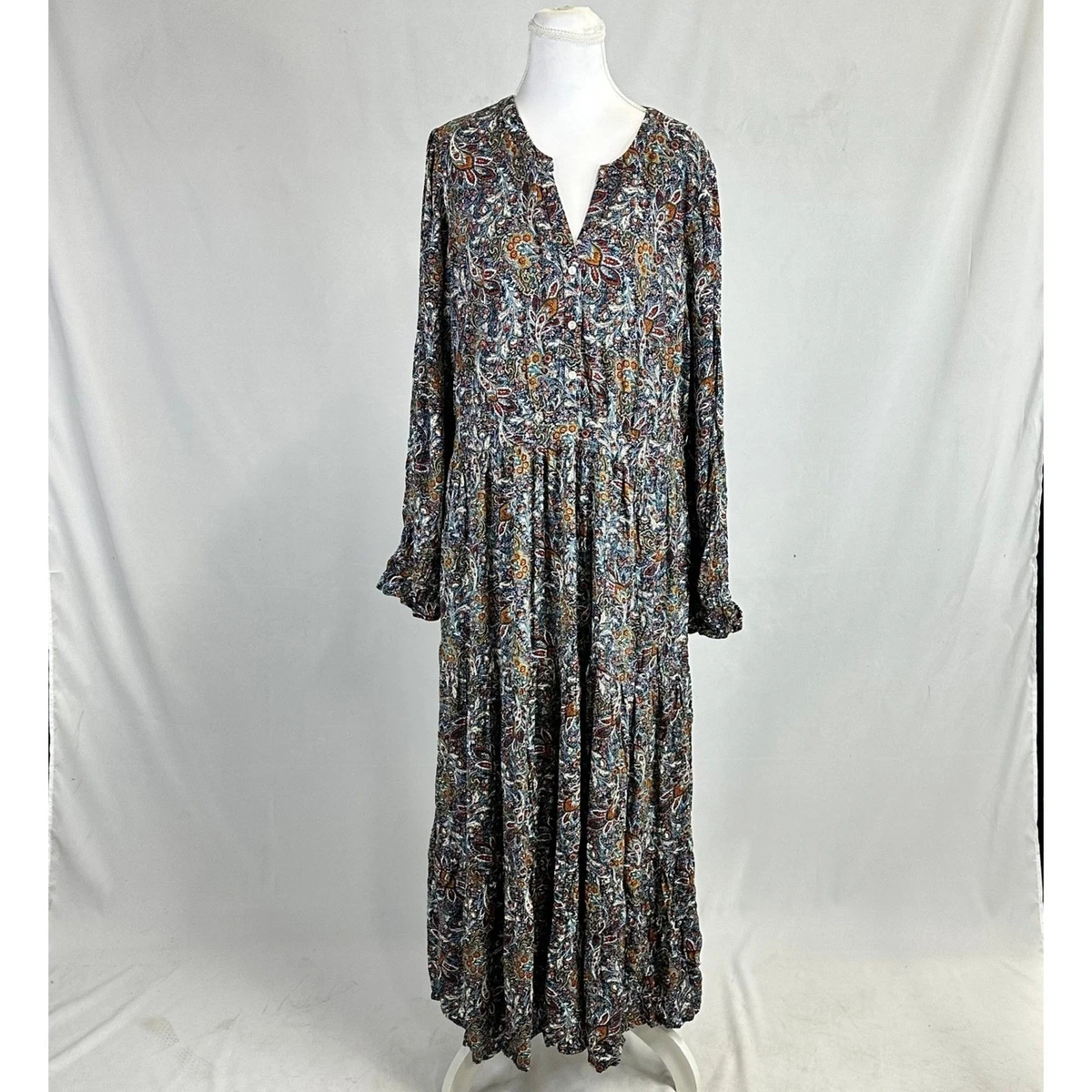 Paisley Long Sleeve Maxi Dresses for Women for sale | eBay Paisley Long Sleeve Maxi Dresses for Women for sale | eBay