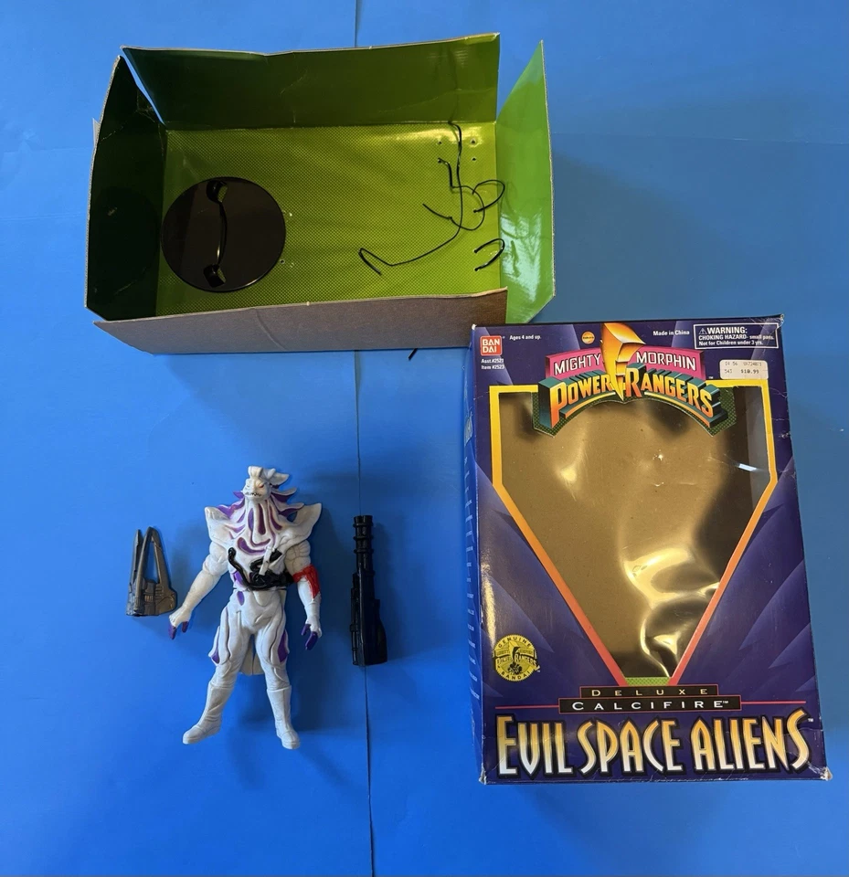 Calcifire, Ivan Ooze, Scorpitan, Hornitor Evil Space Aliens Power Rangers 1995 EXCELENTE Foto 4 de 4