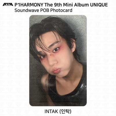 P1Harmony 9th Mini Album UNIQUE Soundwave POB Photocard | eBay