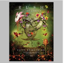Rush Fifty Something Tour 2026 July 28, 30 Aug 1, 3 New York Poster