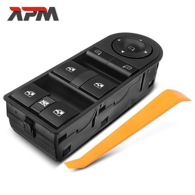 Fensterheberschalter Vorne Links für Opel Astra H A04 L48 L08 L35 Zafira B A05