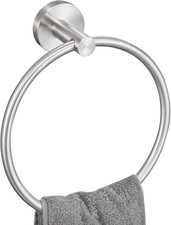 Towel Ring for Bathroom, Hand Towel Holder Round Towel Hanger Wall Mount SUS304