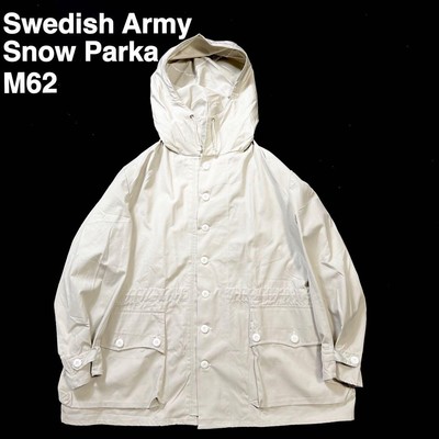 Swedish Army M62 Snow Parka size 50 Euro Military Good Condition