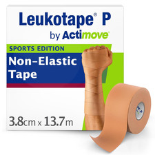 Leukotape P Sports Rigid Tape for Sprains & Injury Prevention, 3.8Cm X 13.7M 0.98 per metre