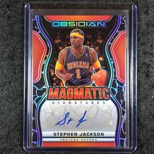 2024-25 Obsidian STEPHEN JACKSON Magmatic Signatures Auto 49/149