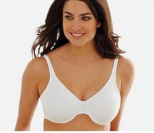 Bali Passion for Comfort Minimizer Smooth Silhouette Underwire Bra White