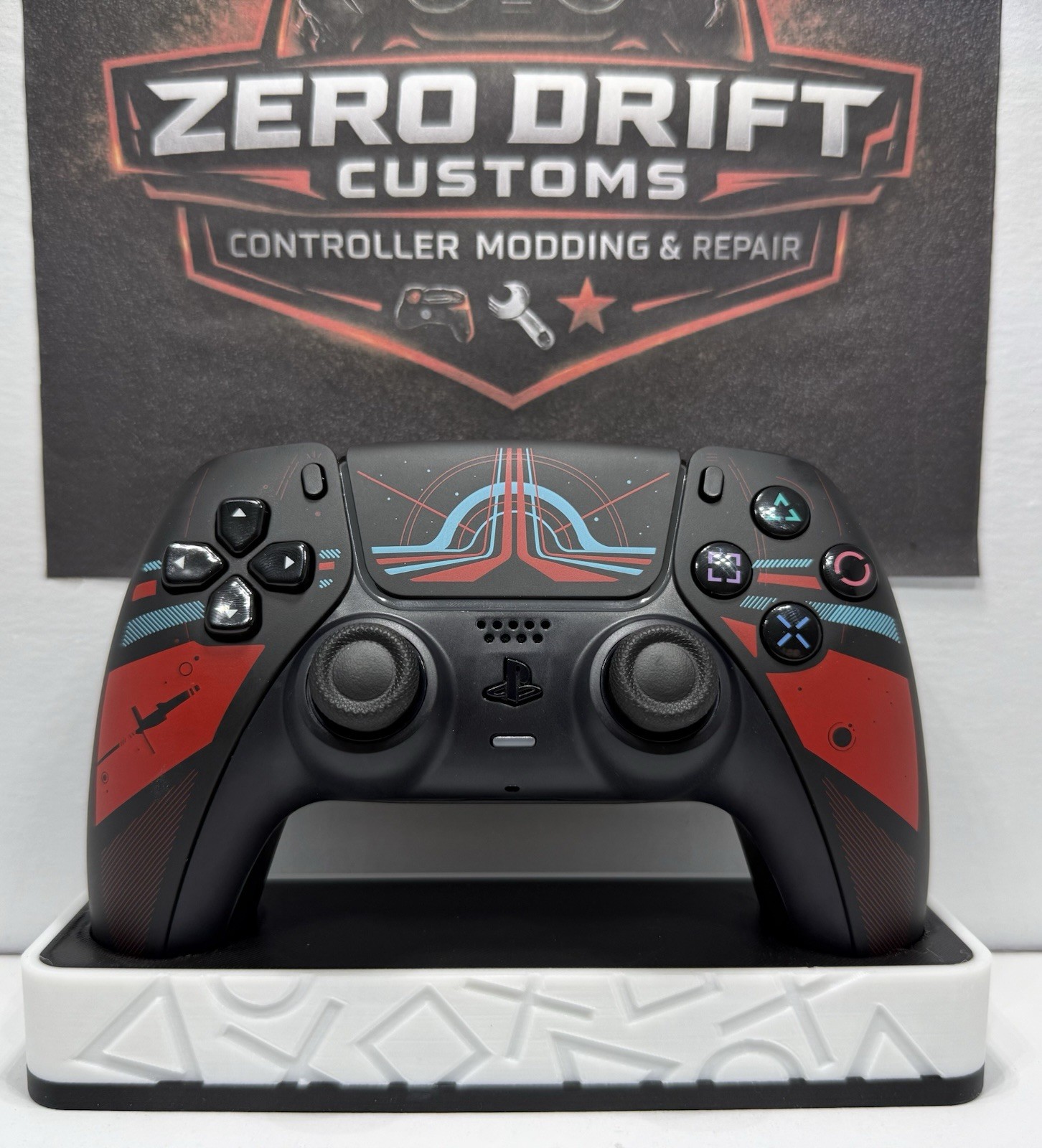 PS5 DualSense Concord Custom Controller TMR Clicky Hair Triggers Modded