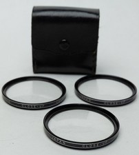 Vivitar Close-Up Filters, 55mm, Set of 3, in Original Case