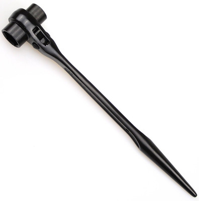 DYWISHKEY 19/22Mm Scaffold Podger Ratchet Spanner Site Ratcheting Socket  (Black