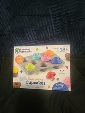 Learning Resources Shape Sorting Cupcakes Set...