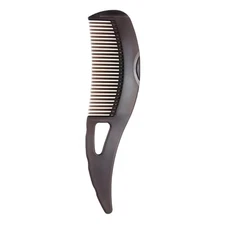 Dandruff Comb, Stainless Steel Fine Tooth Lice/Flea/Psoriasis Comb, Scalp Brown