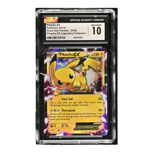Pikachu ex Black Star Promo XY84 CGC 10