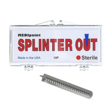 Medipoint Splinter Out Remover, Sterile, Disposable and Easy Standard, steel