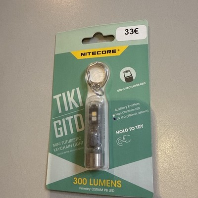 Nitecore TIKI GITD Taschenlampe