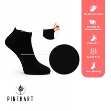 Men's 5-Pack Cotton Blend Ankle Socks: Low-Cut Everyday Socks