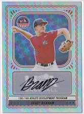 2024 Stars & Stripes 13U/14U National Team Signatures Holo #NTS-BB Brady Bickham