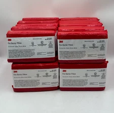 20PC Lot 3M FB 369 Fire Barrier Self-Locking Pillow 3" x 6" x 9" FB-369 20 Piece