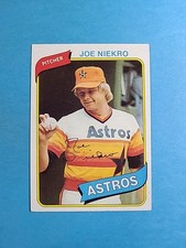 Joe Niekro 1980 Topps Baseball Card # 437 J8601