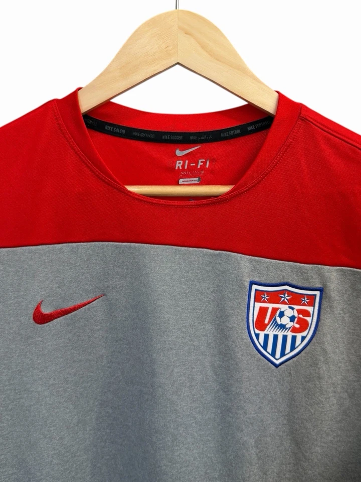 Camiseta de Entrenamiento Auténtica de Fútbol de Estados Unidos de Colección Talla XL - 2014/15 Rara EE. UU. Foto 2 de 4