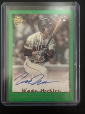 Wade Meckler RC AUTO /99 2024 Topps Archives GREEN FOILBOARD Giants Rookie