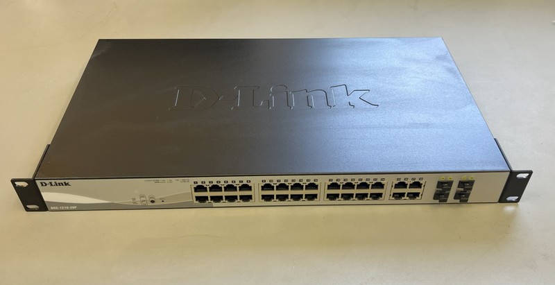 D-Link DGS-1210-28P 28-Port Gigabit Smart Managed Switch
