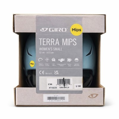 Giro Terra MIPS Women s Ski Snowboard Helmet Matte Teal Size Small NEW NIB