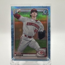 2020 Bowman Draft 1st Edition - Bryce Bonnin #BD-74 Sky Blue Foil (RC)