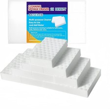 Magic Sponges Eraser,10 Pack Melamine Sponge in Bulk,2X Density,Long Lasting,Cle