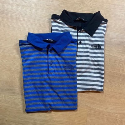 2* The North Face Poloshirt Herren Größe S gestreift - Maße beachten
