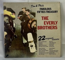 Everly Brothers ‎– Don & Phil's Fabulous Fifties Treasury 12" Vinyl Record 1974
