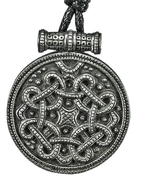 Wikinger Amulett Typ Terslev Fund Haithabu Replik Zinn U. Bw-Band-image