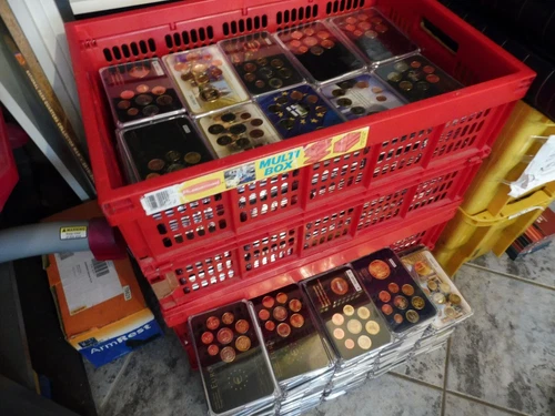 SPECIAL OFFER, 10 x Circulated Coin Set Euro, Special Sets by MDM, Original Price €700