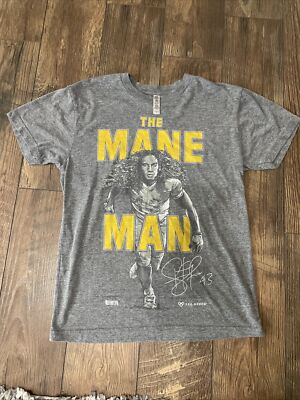 Pro Merch Pittsburgh Steelers Troy Polamalu #43 Mane Man T-Shirt