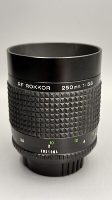 Minolta MD RF Rokkor 250mm 1:5.6 Objektiv - Spiegeltele #1021604-42
