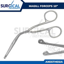 Magill Forceps EMT Anesthesia Surgical Instruments 10" German Grade Stainless