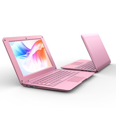 10'' Mini Laptop Windows 11 Notebook 8GB+128GB Intel Celeron Quad-Core mit WiFi