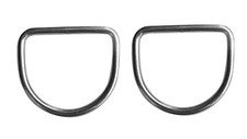 2 x Scuba Diving 316 Stainless Steel 2 " D-Ring Techincal Diving HEAVY DUTY