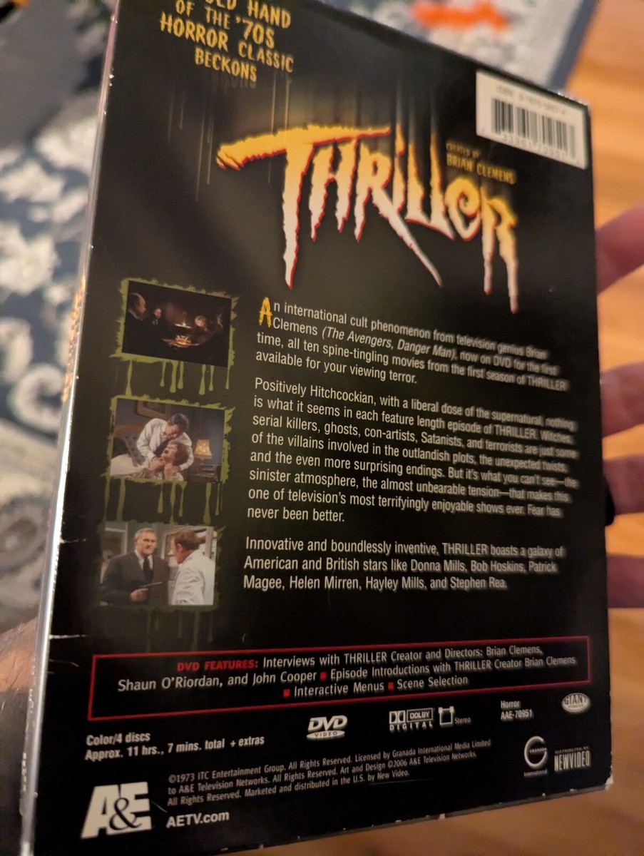 Thriller The Complete Season One DVD 70's Horror TV Show Set