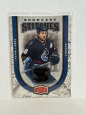 Trevor Linden 2006-07 Flair Showcase Showcase Stitches Jersey Insert Card # SSTL